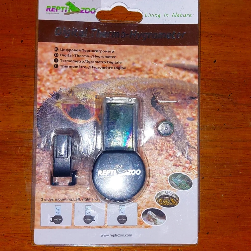 Digital Thermo-Hygrometer for Reptiles